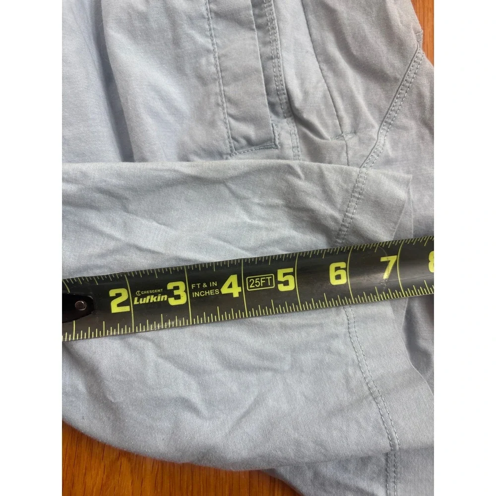 Birddogs Mens Classic Gym Shorts Light Blue Grey Orange Liner Size Medium 6in